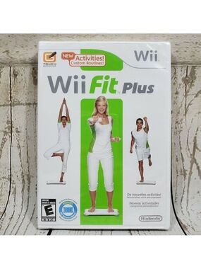 Wii Fit Plus 2009 Fitness Activities Nintendo Wii Brand New Sealed